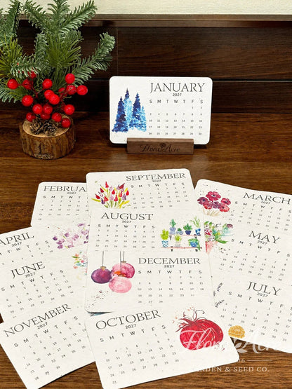 ✨Early Holiday Sale 50% OFF🌱Eco-Friendly Plantable “Timeless” Seed Calendar 2027🎁
