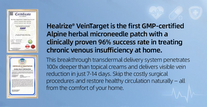 𝗛𝗲𝗮𝗹𝗿𝗶𝘇𝗲® 𝗩𝗲𝗶𝗻𝗧𝗮𝗿𝗴𝗲𝘁 𝗠𝗶𝗰𝗿𝗼𝗻𝗲𝗲𝗱𝗹𝗲 𝗣𝗮𝘁𝗰𝗵🌾🥬𝗜𝗻𝘀𝘁𝗮𝗻𝘁 𝗥𝗲𝗹𝗶𝗲𝗳, 𝗟𝗼𝗻𝗴-𝗧𝗲𝗿𝗺 𝗥𝗲𝘀𝘂𝗹𝘁𝘀✅🇨🇦