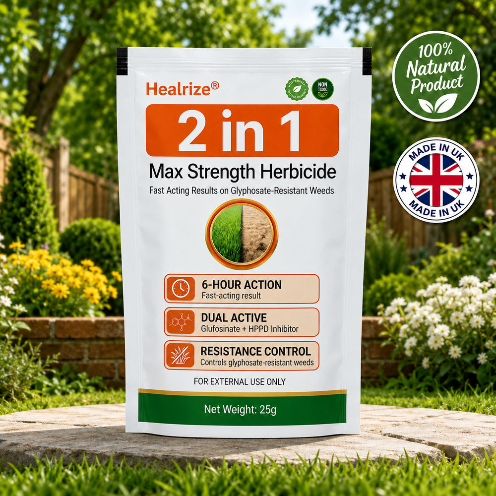 🌿UK 𝙊𝙛𝙛𝙞𝙘𝙞𝙖𝙡 𝙎𝙩𝙤𝙧𝙚 | Healrize® 2-in-1 Max Strength Herbicide:𝐅𝐚𝐬𝐭 𝐀𝐜𝐭𝐢𝐧𝐠 𝐑𝐞𝐬𝐮𝐥𝐭𝐬 on Glyphosate-Resistant Weeds🎁