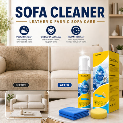 🔥 Healrize® 4-in-1 Multi-Enzyme Foam Cleaner | Deep Cleaning Foam for Car Interior, Sofa, Kitchen & Bathroom✨✨2