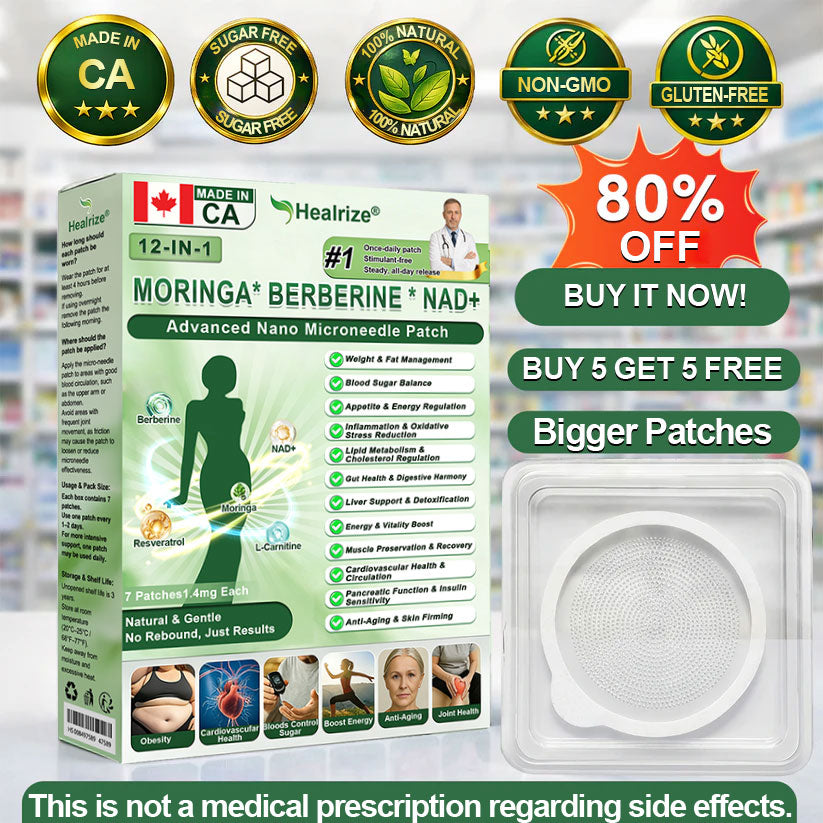 𝑶𝒇𝒇𝒊𝒄𝒊𝒂𝒍 𝑺𝒕𝒐𝒓𝒆  | 👩‍⚕️ H𝐞a𝐥r𝐢z𝐞® 1𝟐-𝐈N-1 M𝐨r𝐢n𝐠a * B𝐞r𝐛e𝐫i𝐧e * N𝐀D+ 𝐀d𝐯a𝐧c𝐞d N𝐚n𝐨 𝐌i𝐜r𝐨n𝐞e𝐝l𝐞 𝐏a𝐭c𝐡 (𝐎𝐧𝐜𝐞 𝐃𝐚𝐢𝐥𝐲, 𝐯𝐢𝐬𝐢𝐛𝐥𝐞 𝐜𝐡𝐚𝐧𝐠𝐞𝐬 𝐢𝐧 𝟕 𝐝𝐚𝐲𝐬）💐F𝐨r 𝐎𝐛𝐞𝐬𝐢𝐭𝐲, 𝐋o𝐨s𝐞 𝐒k𝐢n, 𝐃𝐢𝐚𝐛𝐞𝐭𝐞𝐬, 𝐒𝐥𝐞𝐞𝐩 𝐀𝐩𝐧𝐞𝐚, 𝐀𝐧𝐝 𝐉𝐨𝐢𝐧𝐭 𝐈𝐬𝐬𝐮𝐞𝐬💐