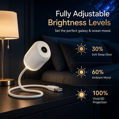 🌌TIMNAMY® NEXT-GEN SMART PROJECTION HD Smart Dynamic 5D Holographic Night Light Projector🌌