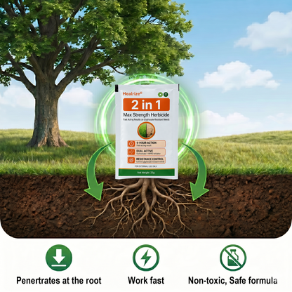 🌿UK 𝙊𝙛𝙛𝙞𝙘𝙞𝙖𝙡 𝙎𝙩𝙤𝙧𝙚 | Healrize® 2-in-1 Max Strength Herbicide:𝐅𝐚𝐬𝐭 𝐀𝐜𝐭𝐢𝐧𝐠 𝐑𝐞𝐬𝐮𝐥𝐭𝐬 on Glyphosate-Resistant Weeds🎁