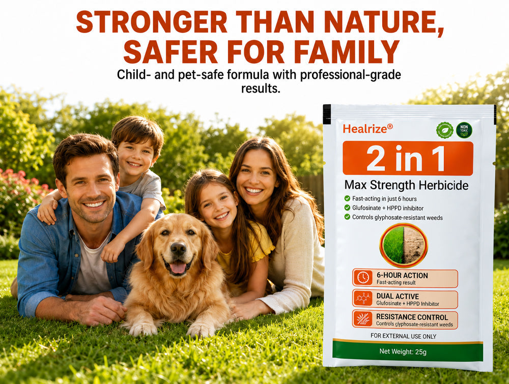 🌿UK 𝙊𝙛𝙛𝙞𝙘𝙞𝙖𝙡 𝙎𝙩𝙤𝙧𝙚 | Healrize® 2-in-1 Max Strength Herbicide:𝐅𝐚𝐬𝐭 𝐀𝐜𝐭𝐢𝐧𝐠 𝐑𝐞𝐬𝐮𝐥𝐭𝐬 on Glyphosate-Resistant Weeds🎁