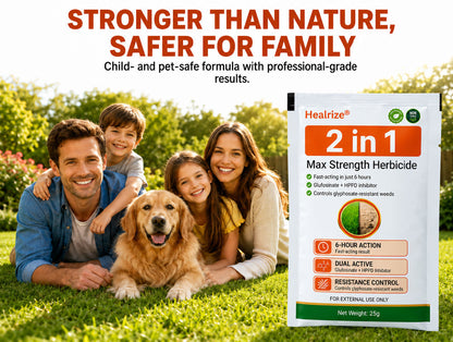 🌿UK 𝙊𝙛𝙛𝙞𝙘𝙞𝙖𝙡 𝙎𝙩𝙤𝙧𝙚 | Healrize® 2-in-1 Max Strength Herbicide:𝐅𝐚𝐬𝐭 𝐀𝐜𝐭𝐢𝐧𝐠 𝐑𝐞𝐬𝐮𝐥𝐭𝐬 on Glyphosate-Resistant Weeds🎁