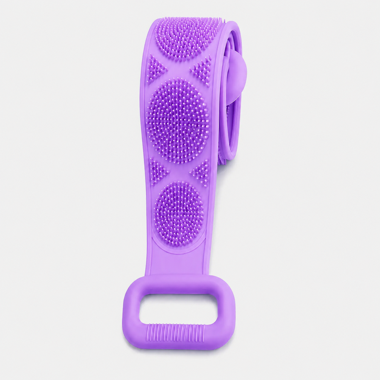 🐳 Healrize®  27.6" Dual-Sided Silicone Back Scrubber — Extra-Long Flexible Bath Strap with Easy-Grip Handles🐳