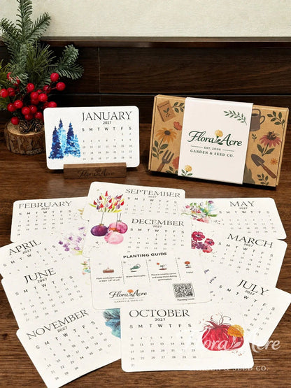 ✨Early Holiday Sale 50% OFF🌱Eco-Friendly Plantable “Timeless” Seed Calendar 2027🎁