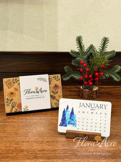✨Early Holiday Sale 50% OFF🌱Eco-Friendly Plantable “Timeless” Seed Calendar 2027🎁