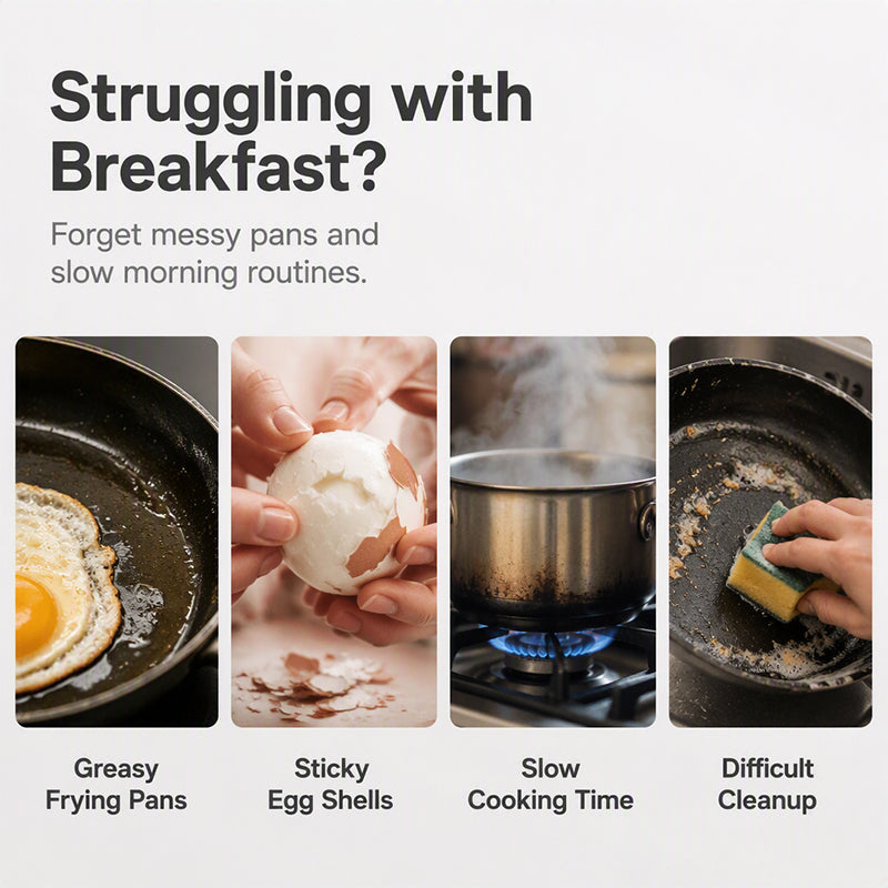 🥚🔥Limited-Time Buy 1 Get 1 Free ⏱️ Healrize® Microwave Egg Cooker – Perfect poached eggs in 2 mins, no oil & splash-proof – Quick, healthy & mess-free breakfast 🎁